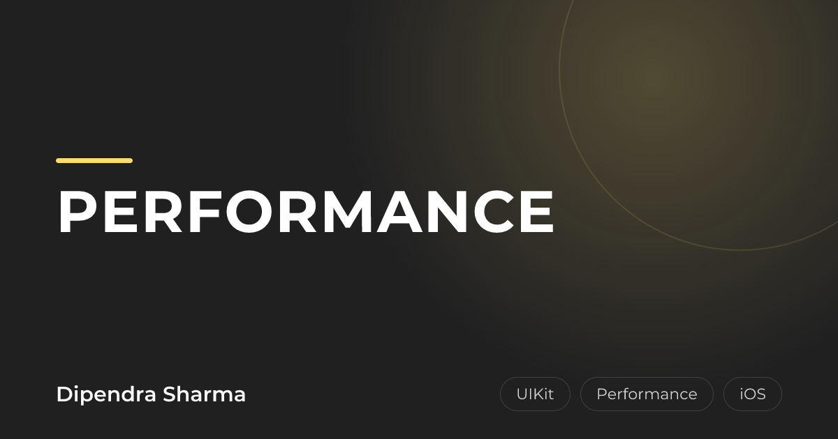 UIKit Performance Guide: 60-240 FPS Native iOS UI